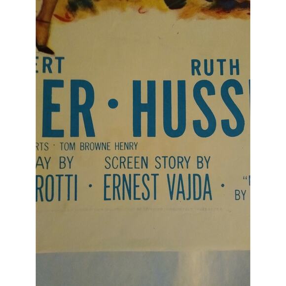 Stars And Stripes Forever Movie Poster 1953 Original Vintage 41" x 27" Folded - Picture 4 of 11